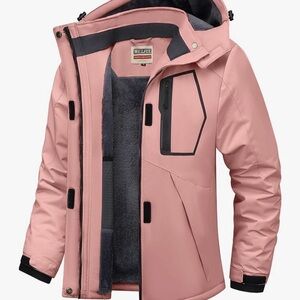 WULFUL Pink Hooded Jacket with Black Accent

Brand New - Never Used